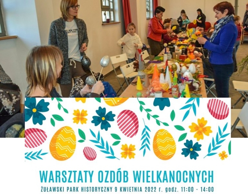 Stroiki, koguciki i inne ozdoby wielkanocne. Warsztaty ozdób wielkanocnych w sobotę.