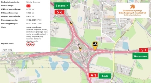 Utrudnienia S7/węzeł Gdańsk Południe (05.12.2024)