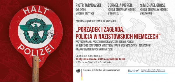 Sztutowo. „Porządek i zagłada. Policja w nazistowskich Niemczech” 