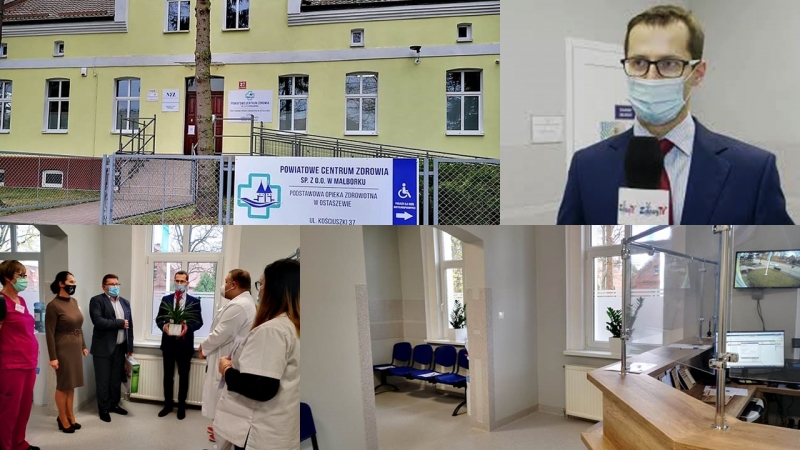 Uroczyste otwarcie Przychodni Podstawowej Opieki Zdrowotnej w Ostaszewie