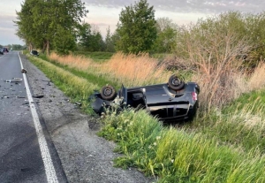 Wypadek na DW502 w Żelichowie. Droga była zablokowana przez kilka godzin