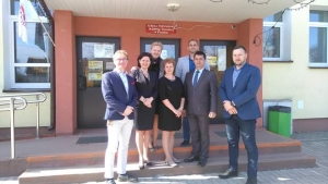 Partnerska wizyta Wójta oraz Przewodniczącego Rady Gminy Sztutowo w Gminie Pozezdrze.