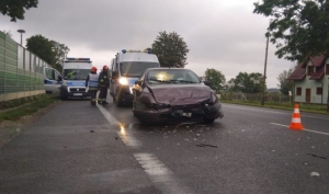 Kazimierzowo. Groźna kolizja na S7.