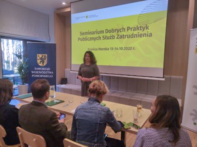 Krynica Morska. Seminarium Dobrych Praktyk Publicznych Służb Zatrudnienia.