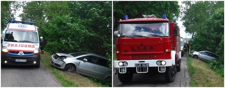 Mikoszewo. Źle się poczuła i zjechała do rowu - 31.05.2017