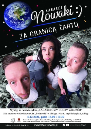 Kabaret Nowaki w Światowidzie! Za granicą żartu.