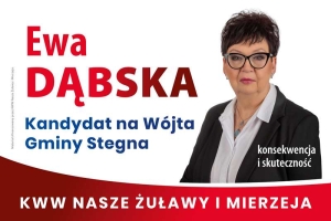 Ewa Dąbska - Kandydat na Wójta Gminy Stegna