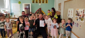 policja w przedszkolu w sztutowie