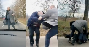 Skandaliczne zachowanie sołtysa Kątów Rybackich – brutalny atak na kierowcę