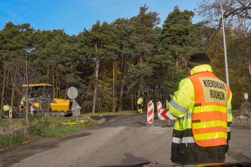 Mierzeja Wiślana. Półmetek prac na DW501 Stegna - Krynica Morska