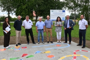 Odbiór inwestycji "Rozbudowa miejsca rekreacyjno-turystycznego wraz z montażem plenerowej gry edukacyjnej" w SOSW