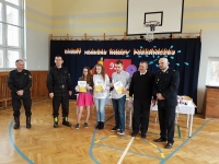 Stegna. Gminne eliminacje Ogólnopolskiego Turnieju Wiedzy Pożarniczej "Młodzież Zapobiega Pożarom"