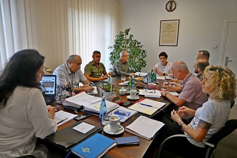 Posiedzenie Powiatowego Zespołu Zarządzania Kryzysowego
