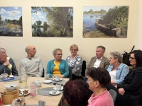 Dzień Seniora w Żuławskim Klubie Seniora – spotkanie z Burmistrzem i rozmowy o przyszłych planach