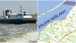 Zalew Wiślany. Uwaga na granicę państwa. Straż graniczna przestrzega - 7.08.2017