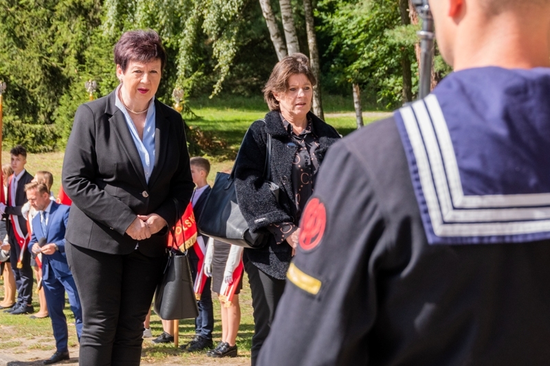 Wójt Ewa Dąbska wzięła udział w uroczystości 82 rocznicy Pierwszego Transportu Więźniów do Obozu Koncentracyjnego Stutthof