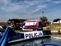 Zderzenie dwóch pojazdów na siódemce. Nikomu nic się nie stało.