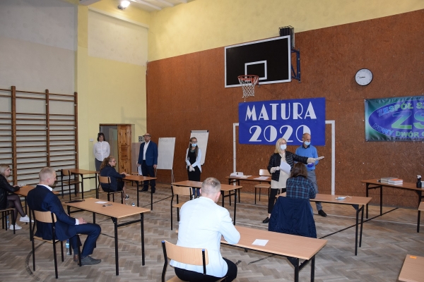 Matura 2020 w Zespole Szkół.